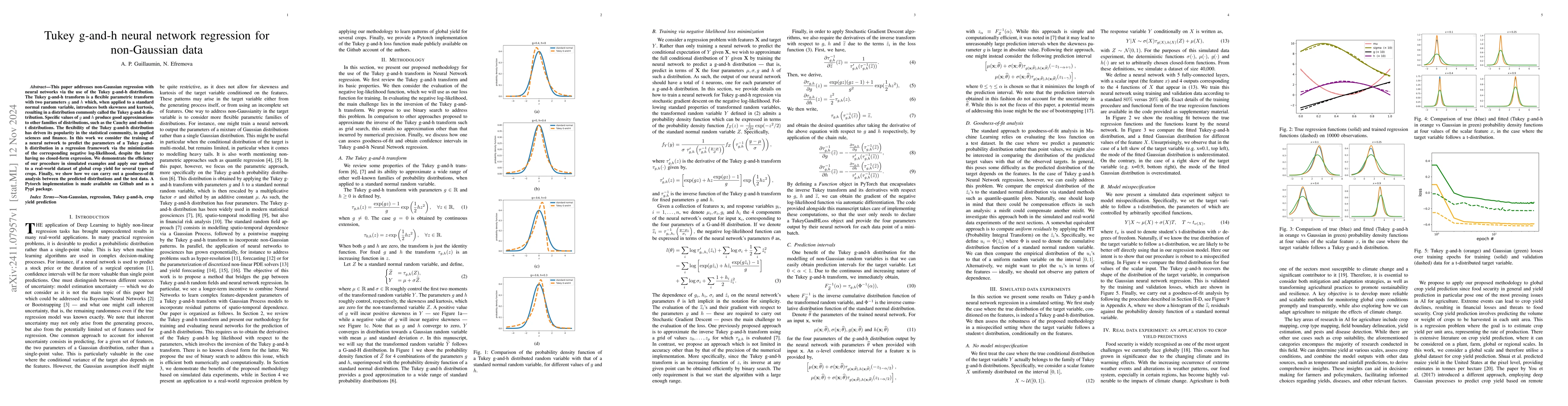 Thumbnail for Tukey g-and-h neural network regression for non-Gaussian data