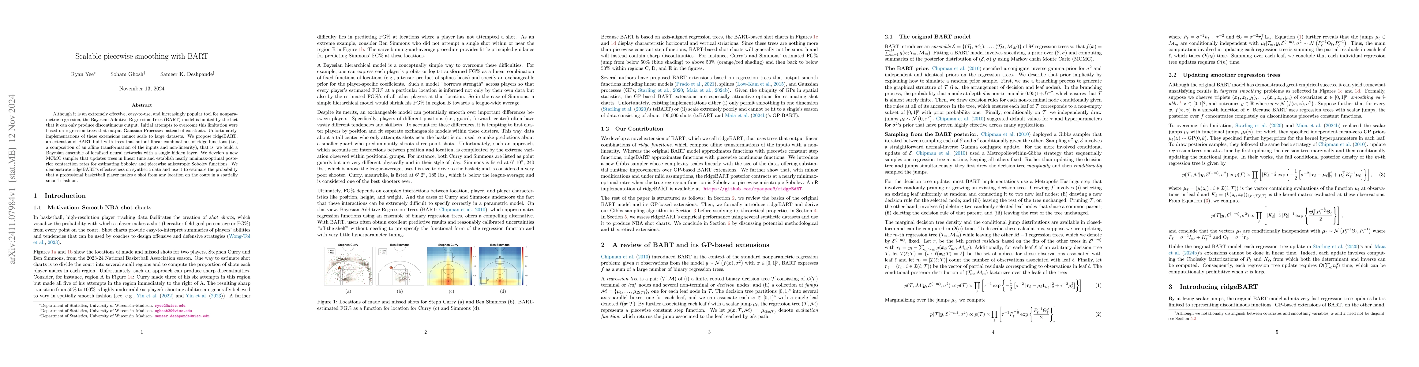 Thumbnail for Scalable piecewise smoothing with BART