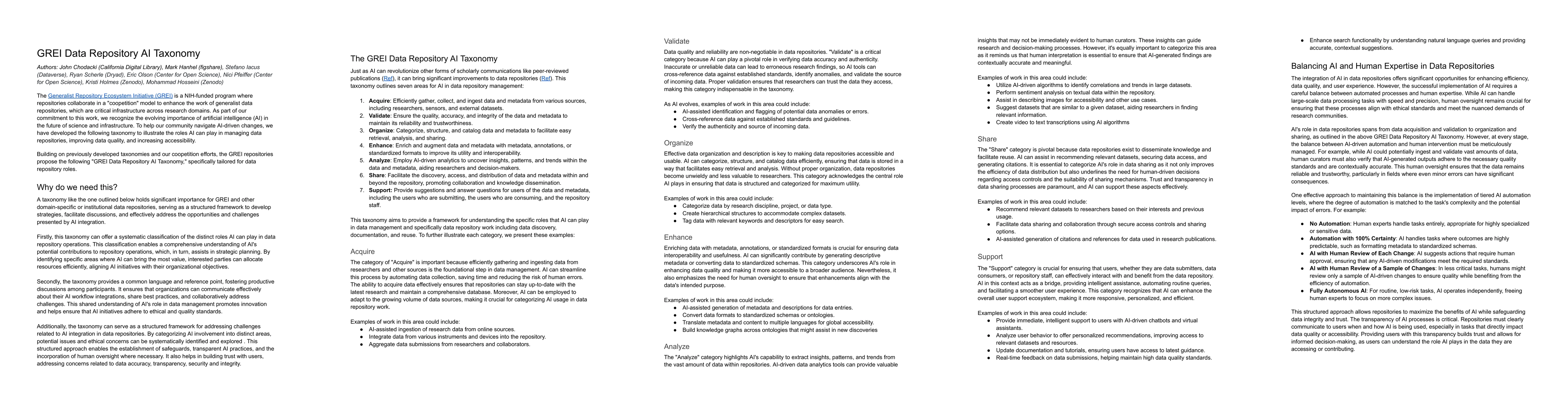 Thumbnail for GREI Data Repository AI Taxonomy