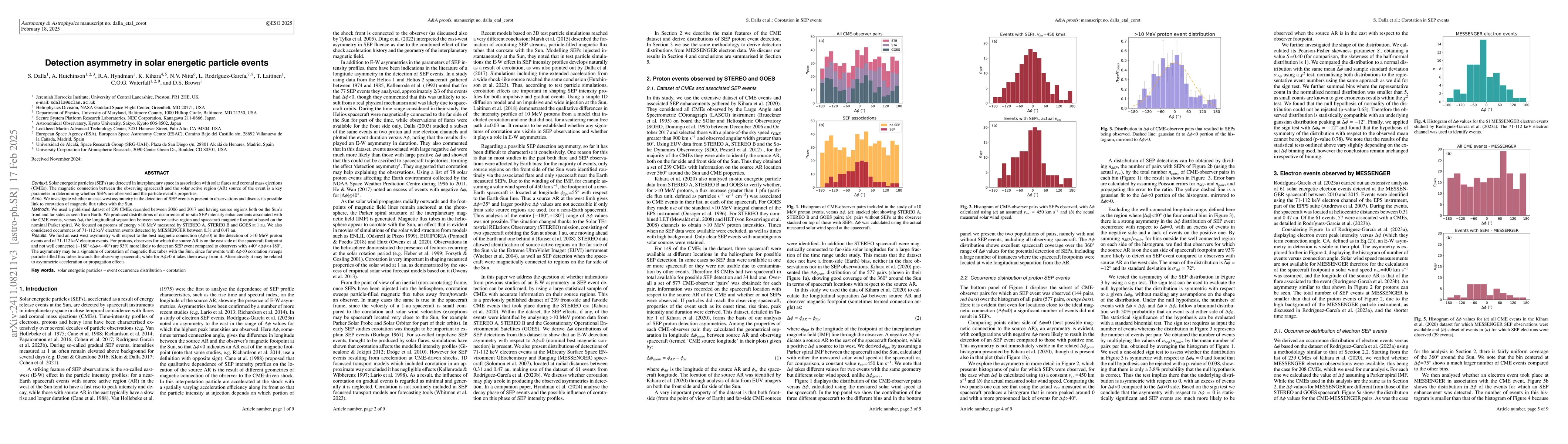 Thumbnail for Detection asymmetry in solar energetic particle events