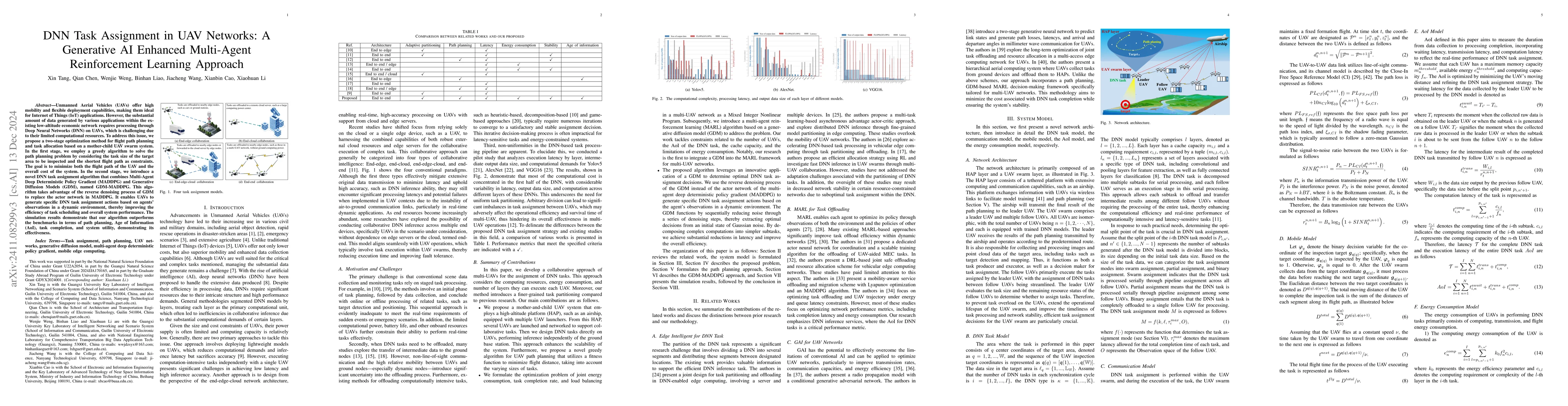 Thumbnail for DNN Task Assignment in UAV Networks: A Generative AI Enhanced
  Multi-Agent Reinforcement Learning Approach