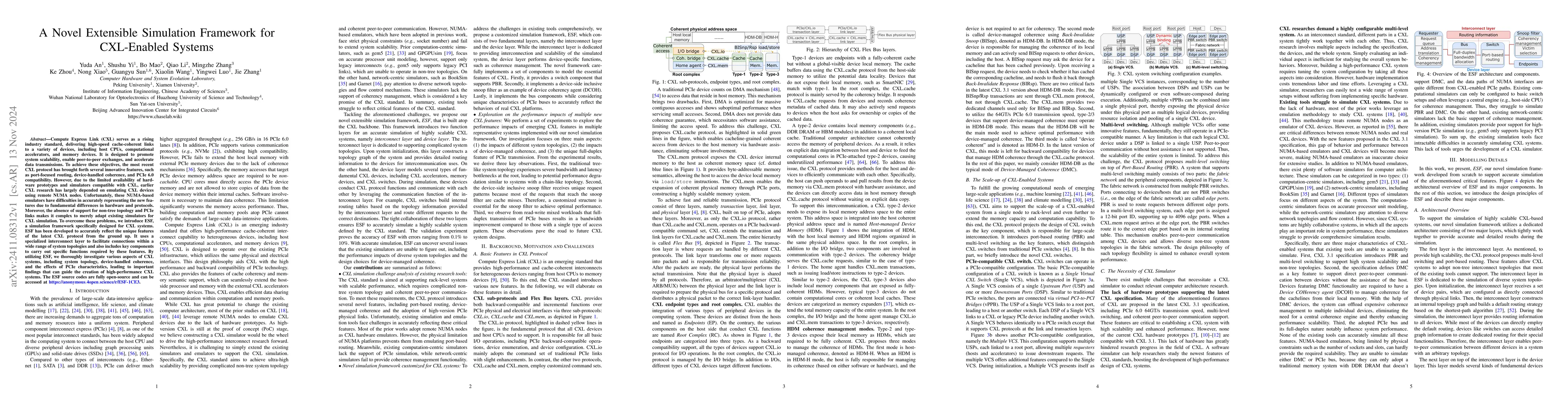 Thumbnail for A Novel Extensible Simulation Framework for CXL-Enabled Systems