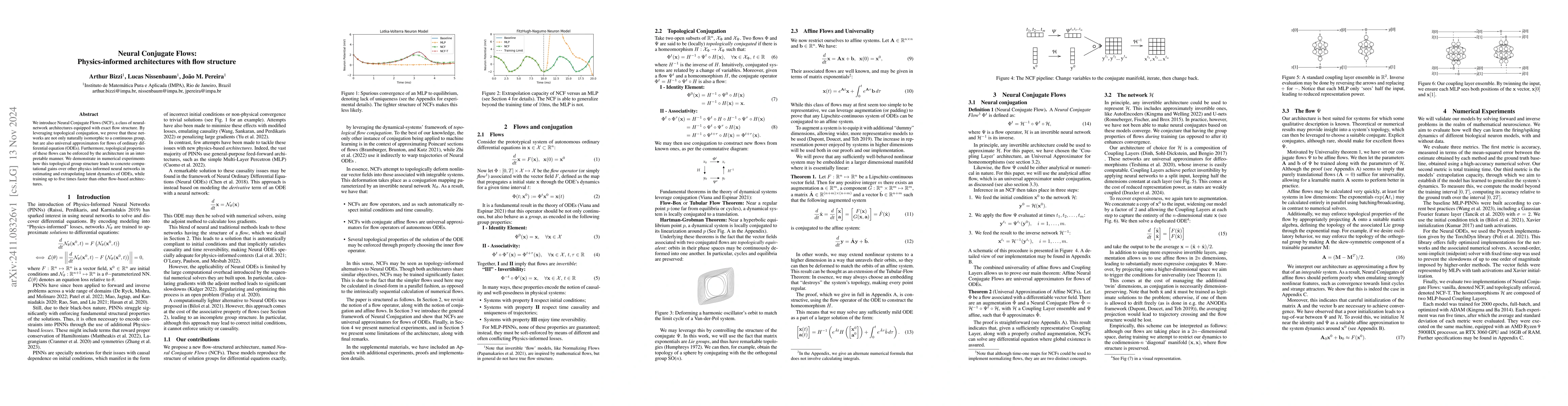Thumbnail for Neural Conjugate Flows: Physics-informed architectures with flow
  structure