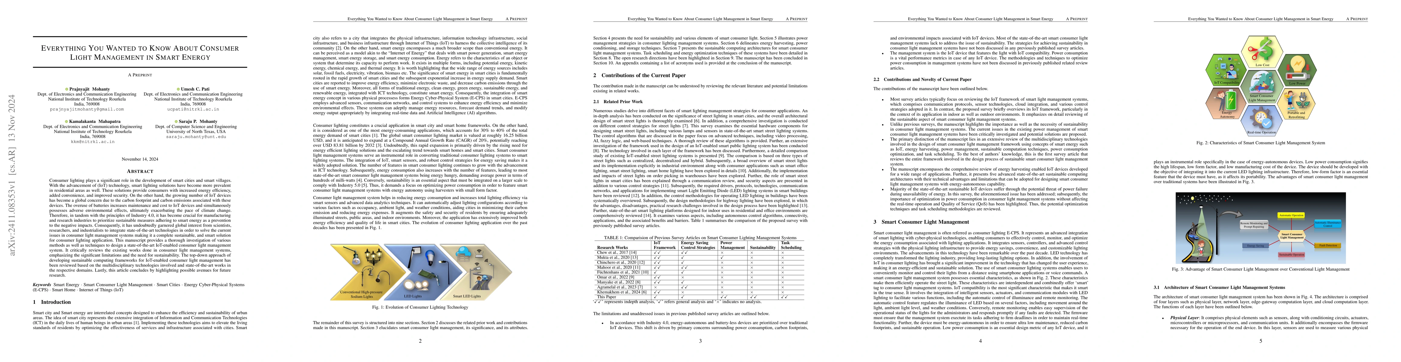 Thumbnail for Everything You Wanted to Know About Consumer Light Management in Smart
  Energy