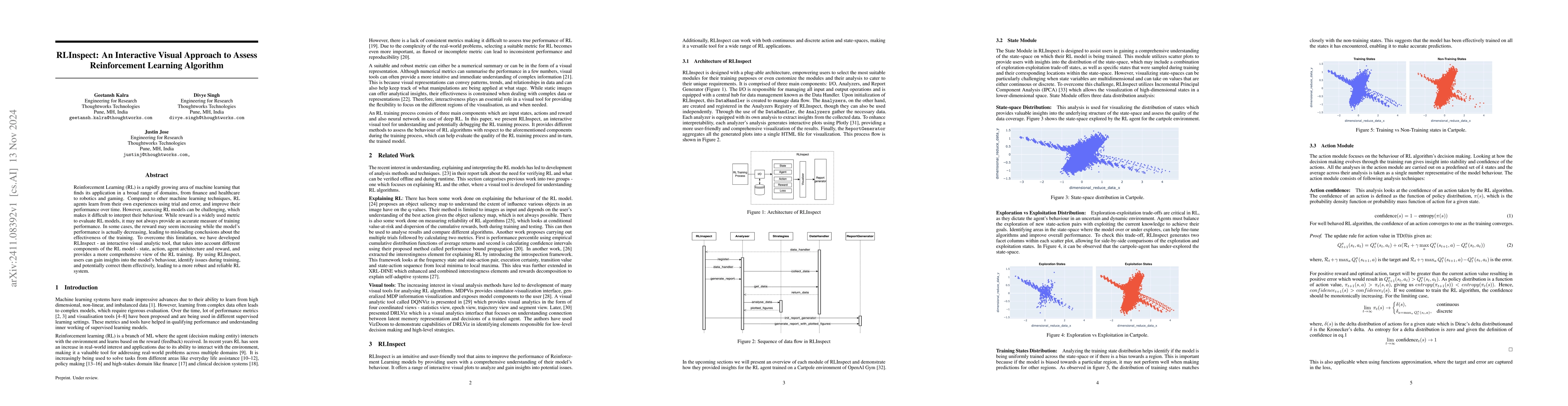 Thumbnail for RLInspect: An Interactive Visual Approach to Assess Reinforcement
  Learning Algorithm