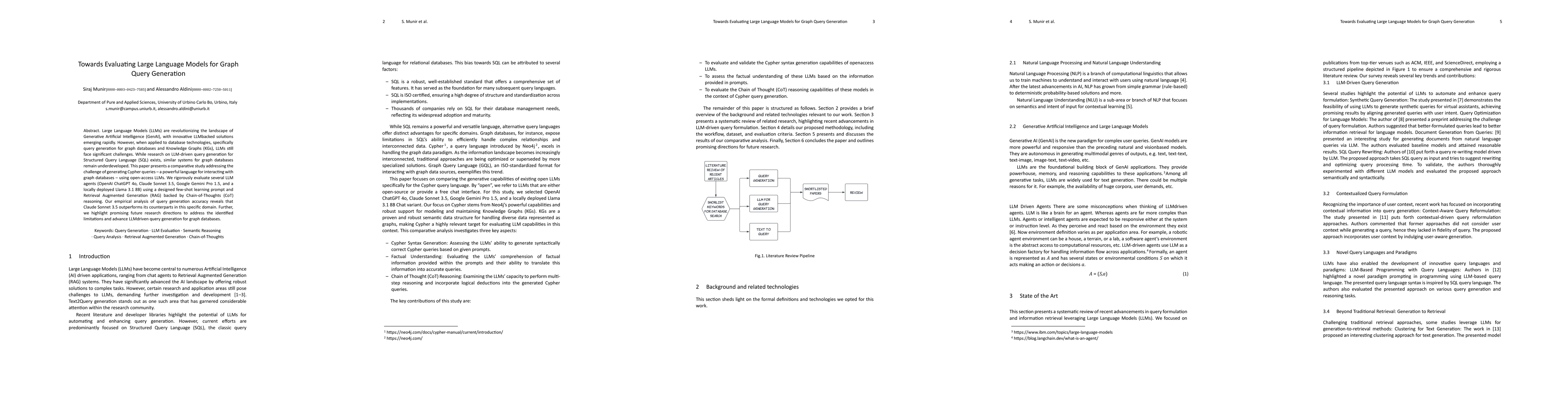 Thumbnail for Towards Evaluating Large Language Models for Graph Query Generation