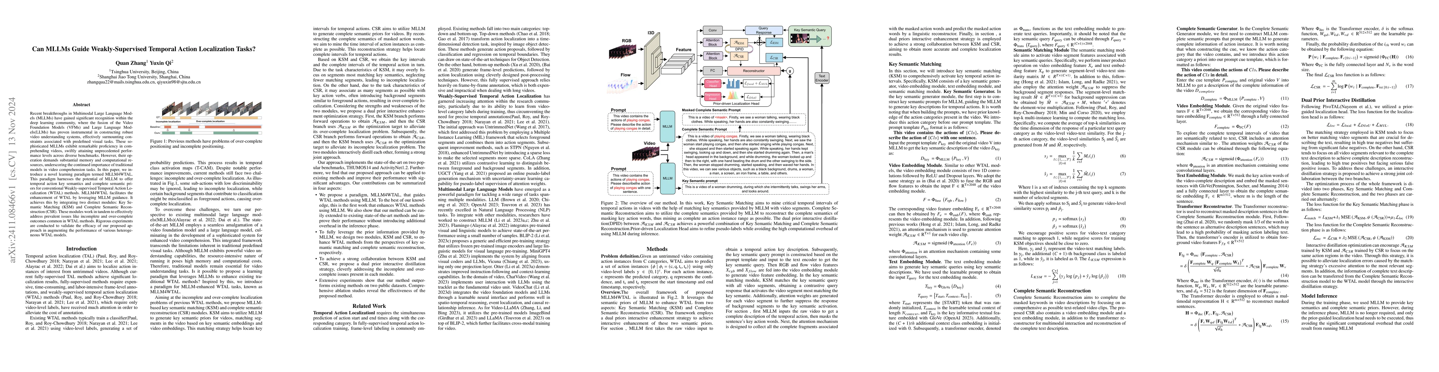 Thumbnail for Can MLLMs Guide Weakly-Supervised Temporal Action Localization Tasks?
