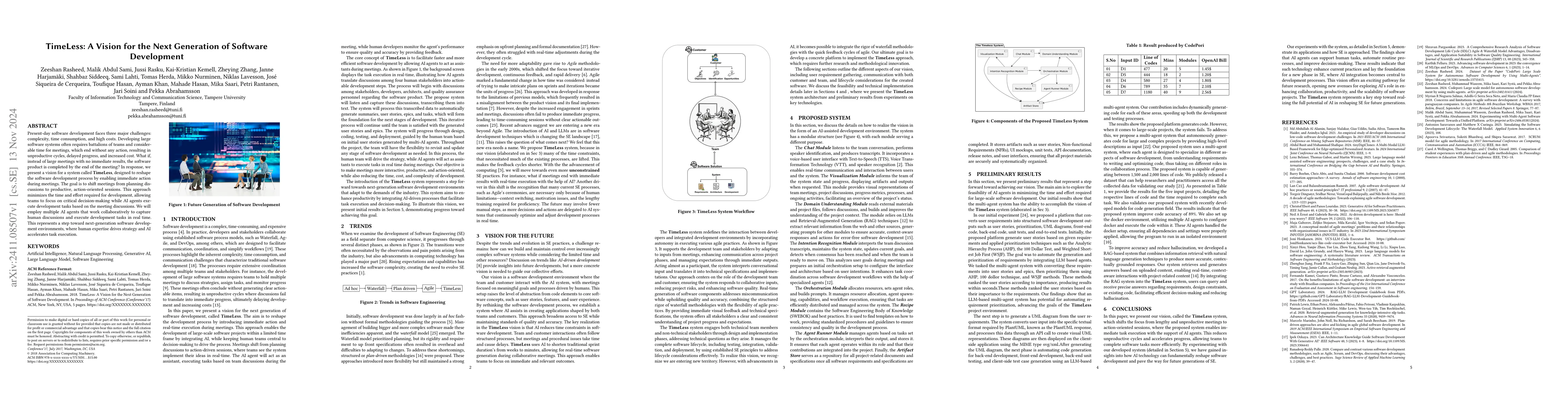 Thumbnail for TimeLess: A Vision for the Next Generation of Software Development