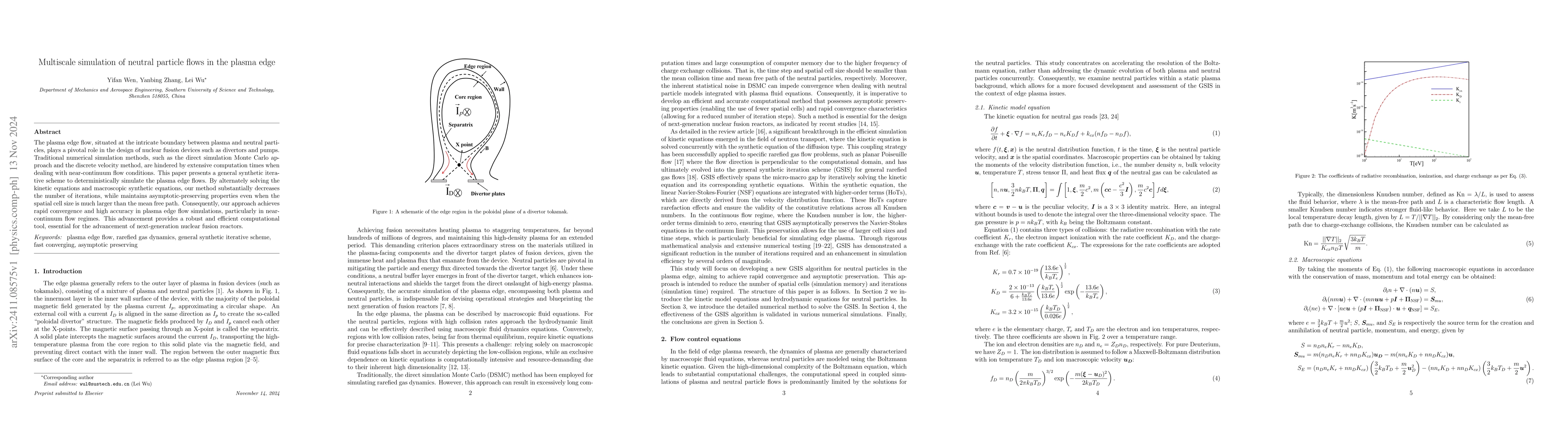 Thumbnail for Multiscale simulation of neutral particle flows in the plasma edge