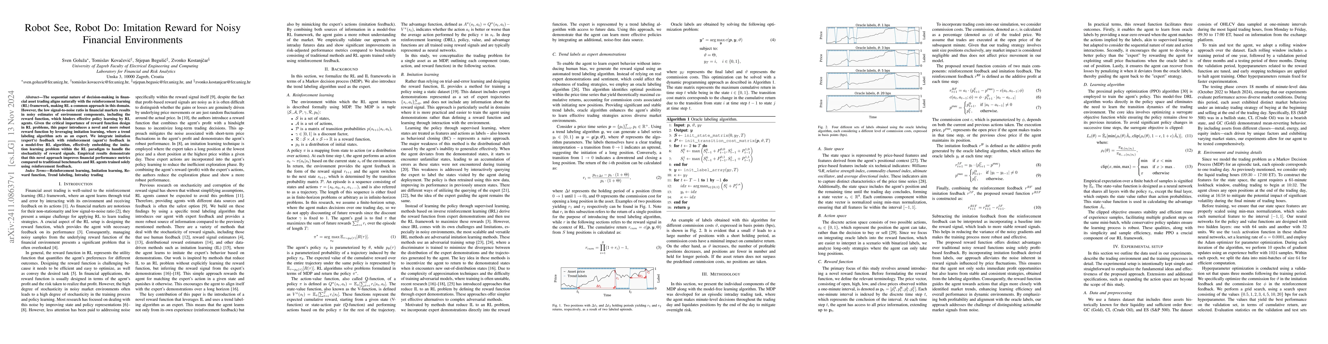 Thumbnail for Robot See, Robot Do: Imitation Reward for Noisy Financial Environments