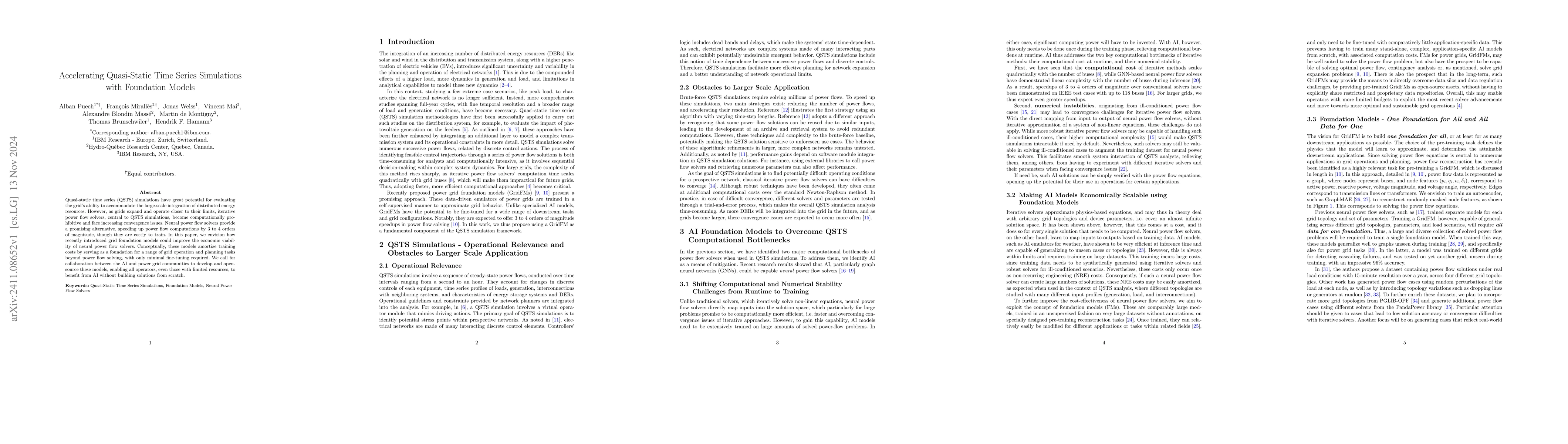 Thumbnail for Accelerating Quasi-Static Time Series Simulations with Foundation Models