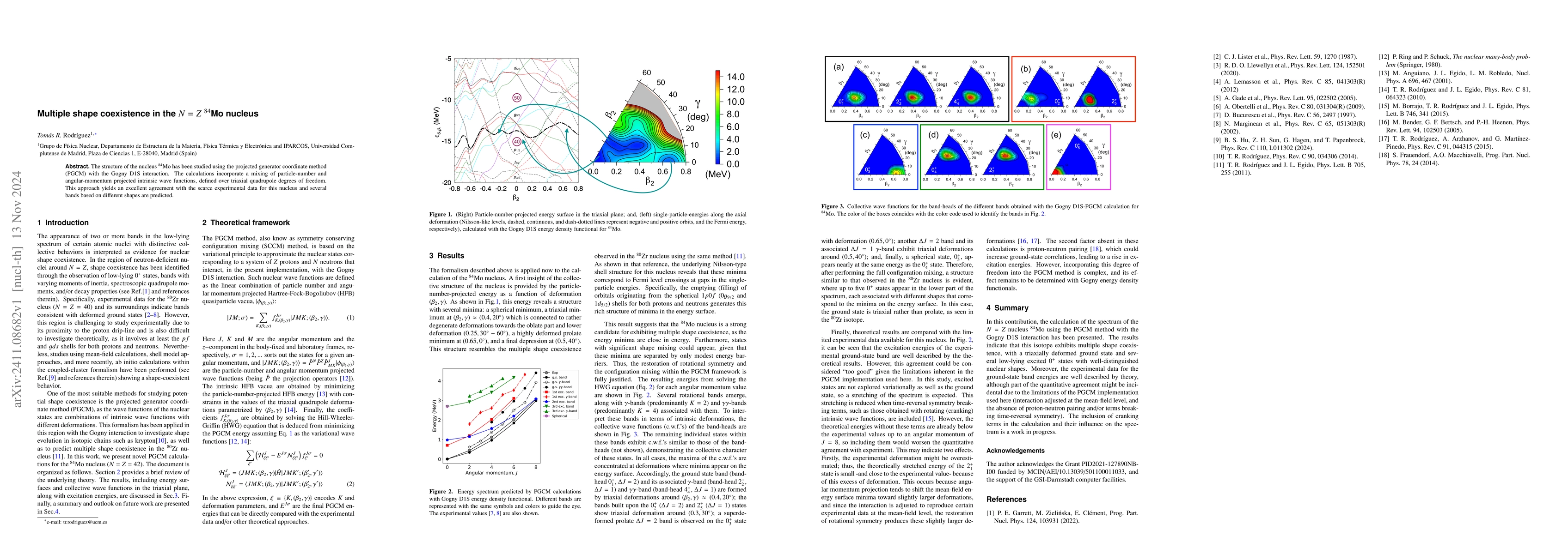 Thumbnail for Multiple shape coexistence in the $N=Z$ $^{84}$Mo nucleus