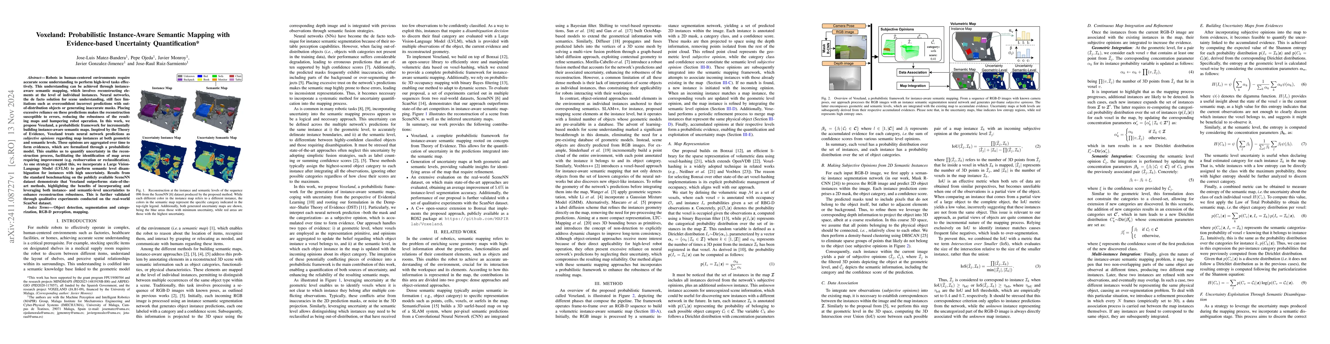 Thumbnail for Voxeland: Probabilistic Instance-Aware Semantic Mapping with
  Evidence-based Uncertainty Quantification