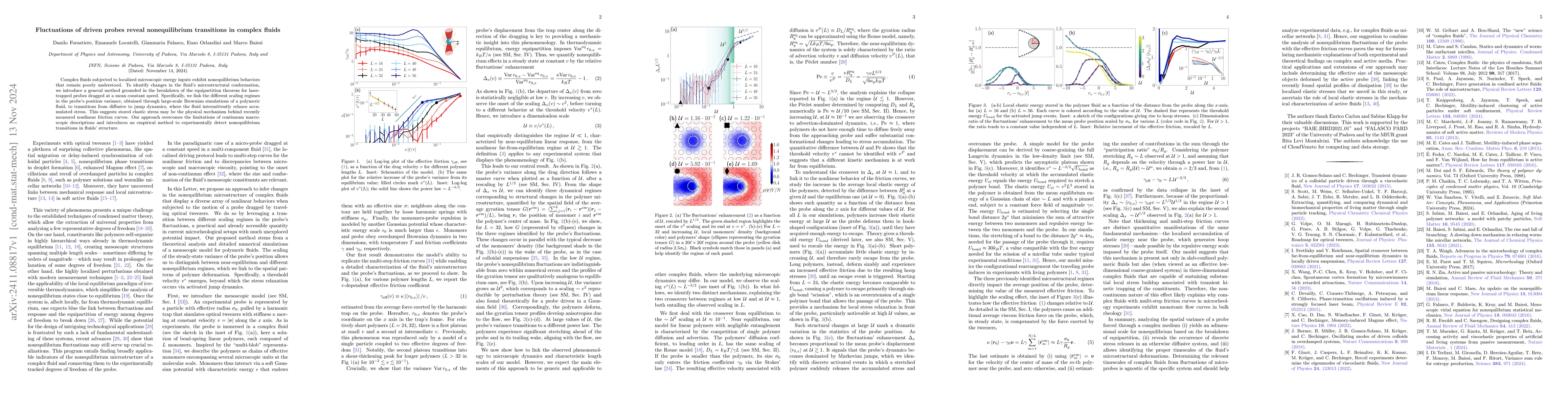 Thumbnail for Fluctuations of driven probes reveal nonequilibrium transitions in
  complex fluids