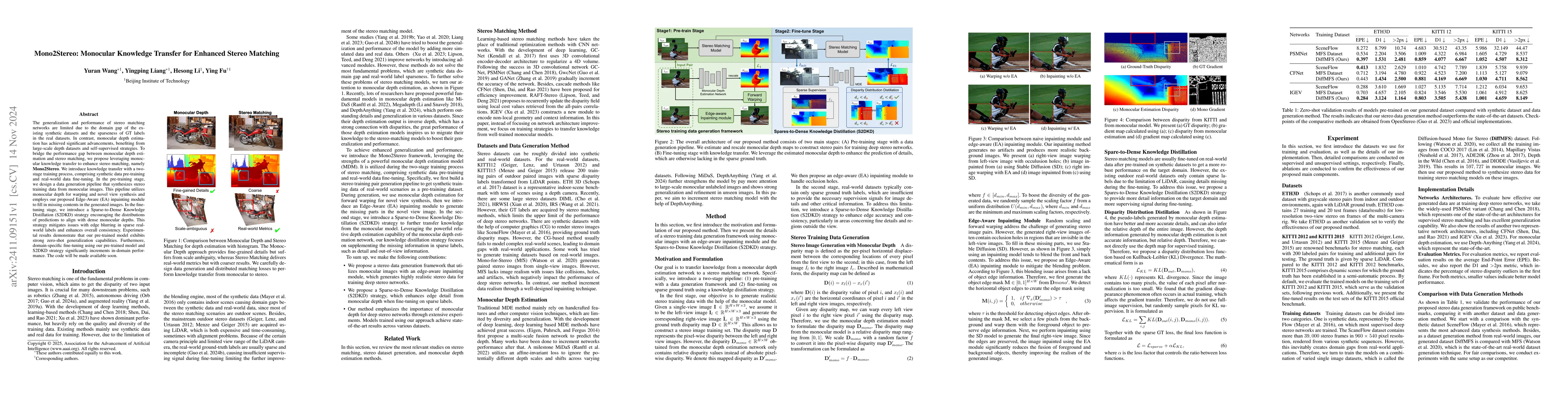 Thumbnail for Mono2Stereo: Monocular Knowledge Transfer for Enhanced Stereo Matching