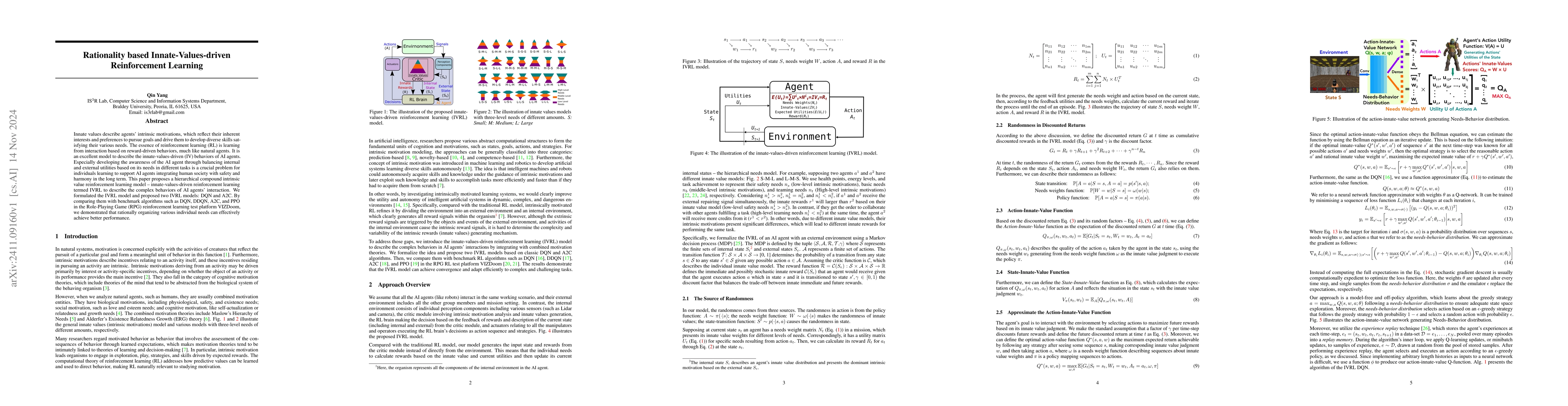 Thumbnail for Rationality based Innate-Values-driven Reinforcement Learning