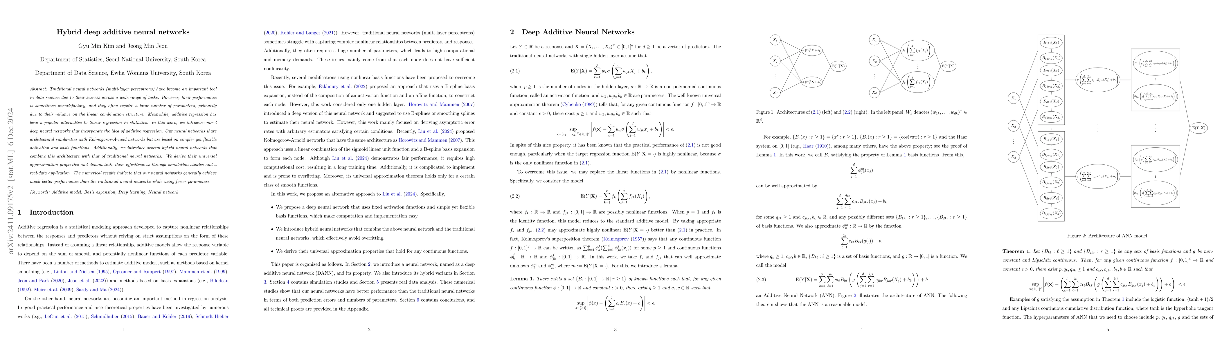 Thumbnail for Hybrid deep additive neural networks
