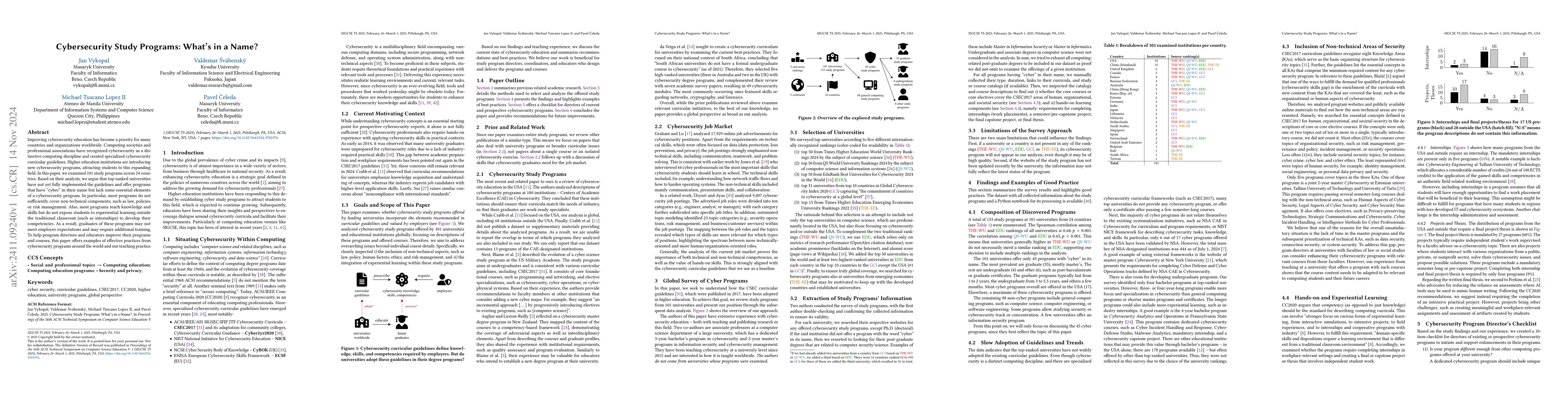 Thumbnail for Cybersecurity Study Programs: What's in a Name?