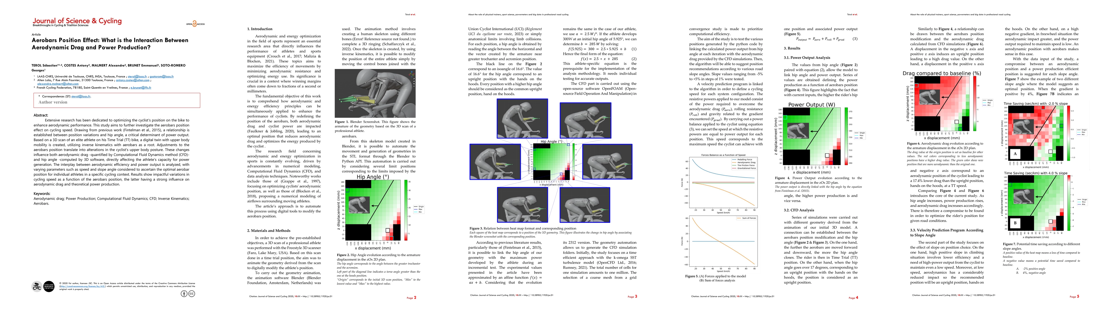 Thumbnail for Aerobars Position Effect: What is the Interaction Between Aerodynamic
  Drag and Power Production?