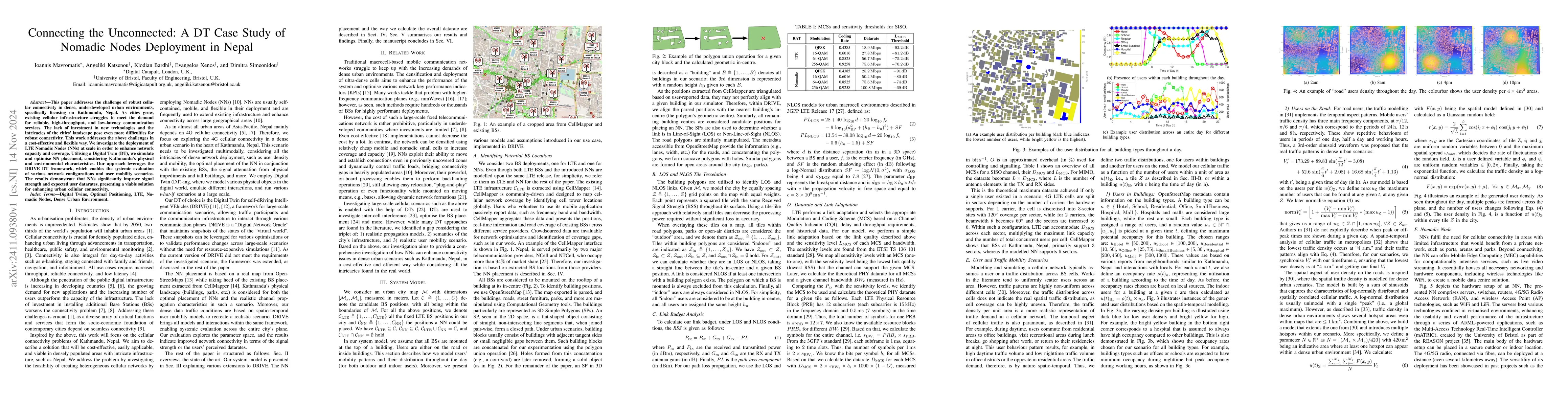 Thumbnail for Connecting the Unconnected: A DT Case Study of Nomadic Nodes Deployment
  in Nepal