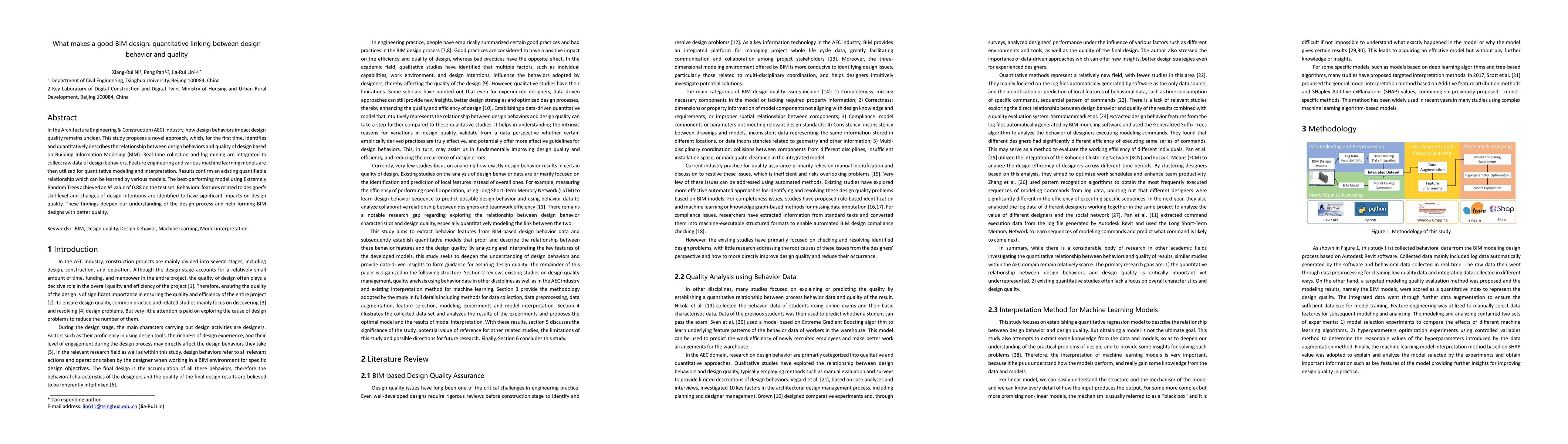 Thumbnail for What makes a good BIM design: quantitative linking between design
  behavior and quality