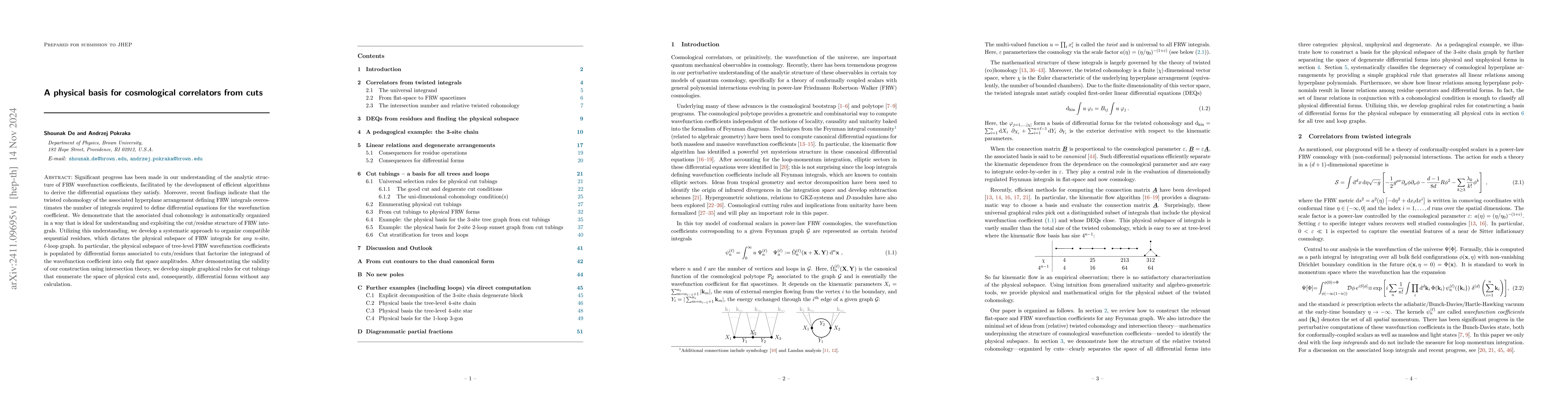 Thumbnail for A physical basis for cosmological correlators from cuts