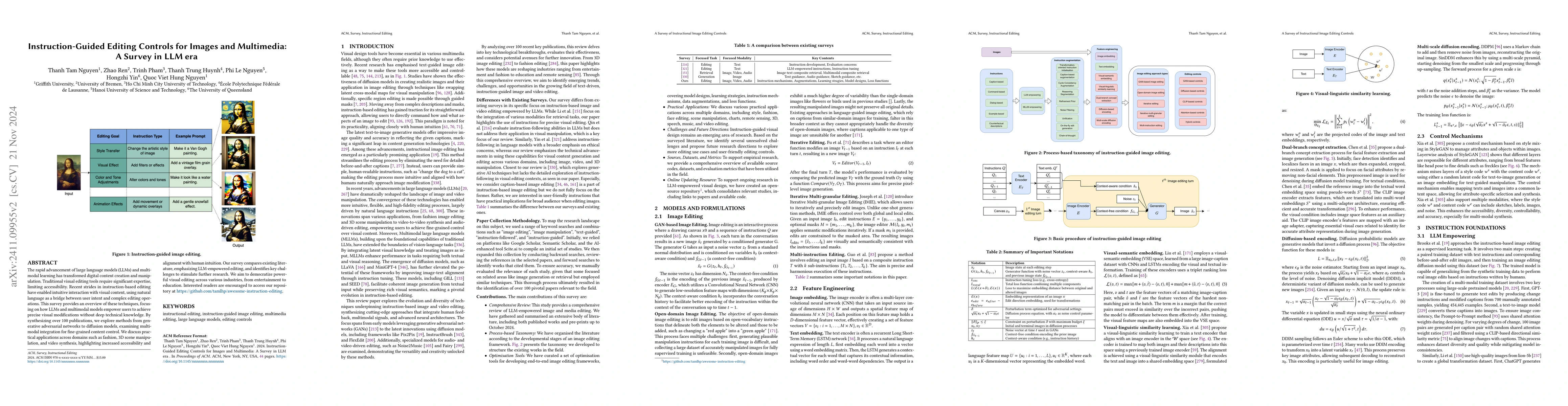 Thumbnail for Instruction-Guided Editing Controls for Images and Multimedia: A Survey
  in LLM era