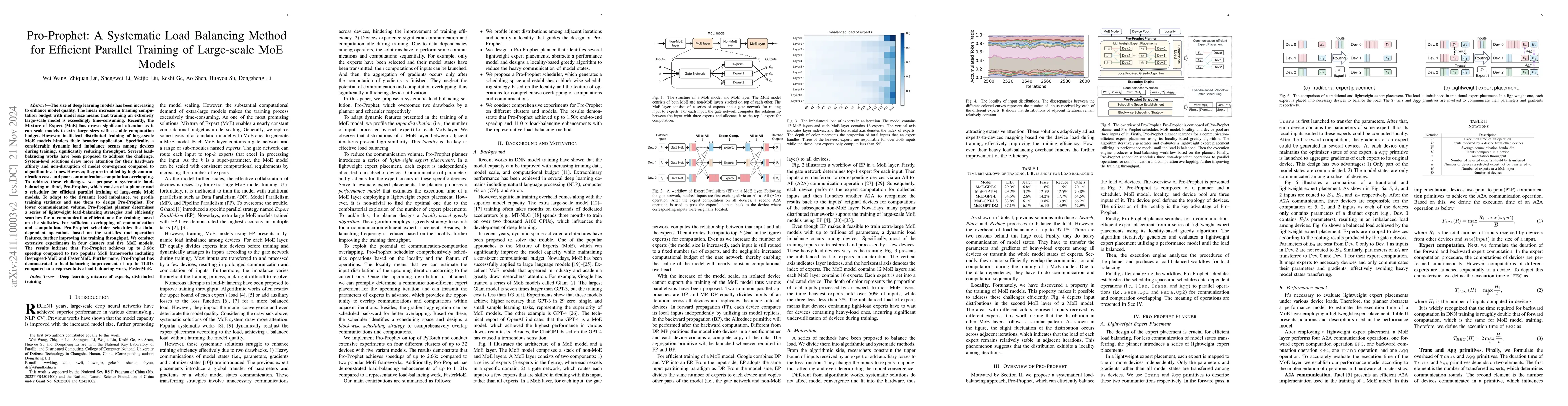 Thumbnail for Pro-Prophet: A Systematic Load Balancing Method for Efficient Parallel
  Training of Large-scale MoE Models