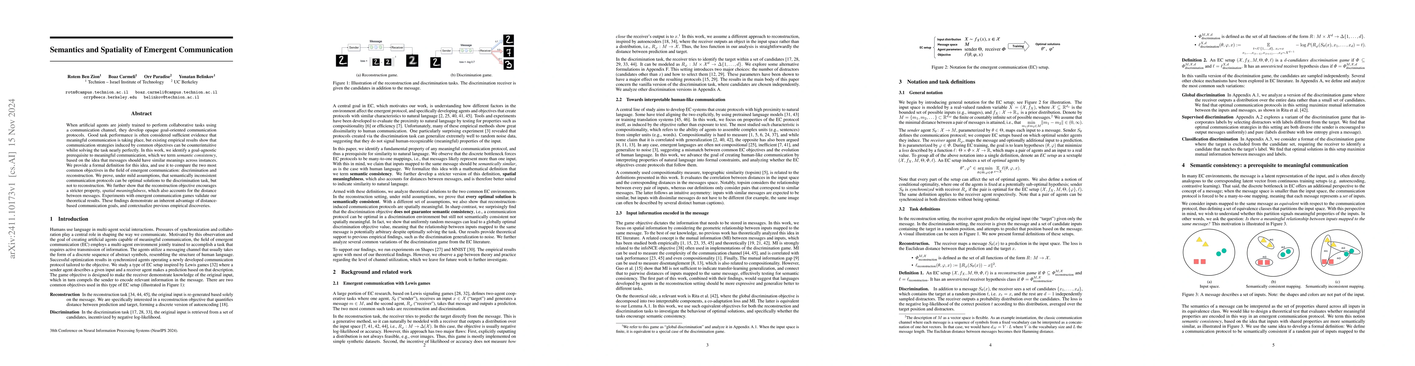 Thumbnail for Semantics and Spatiality of Emergent Communication