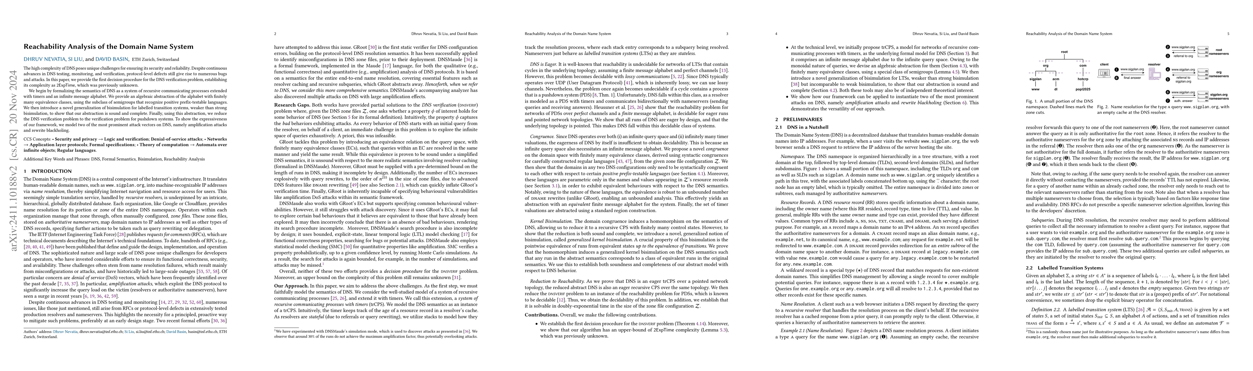 Thumbnail for Reachability Analysis of the Domain Name System