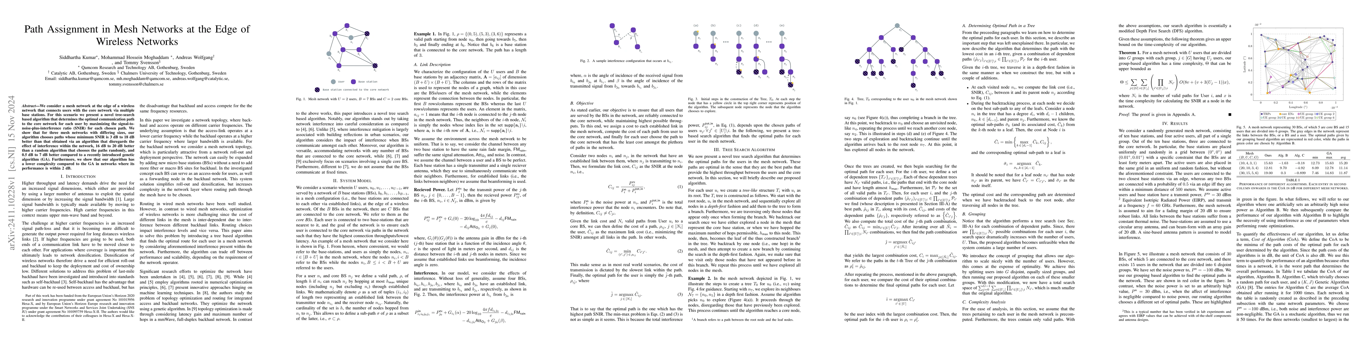 Thumbnail for Path Assignment in Mesh Networks at the Edge of Wireless Networks