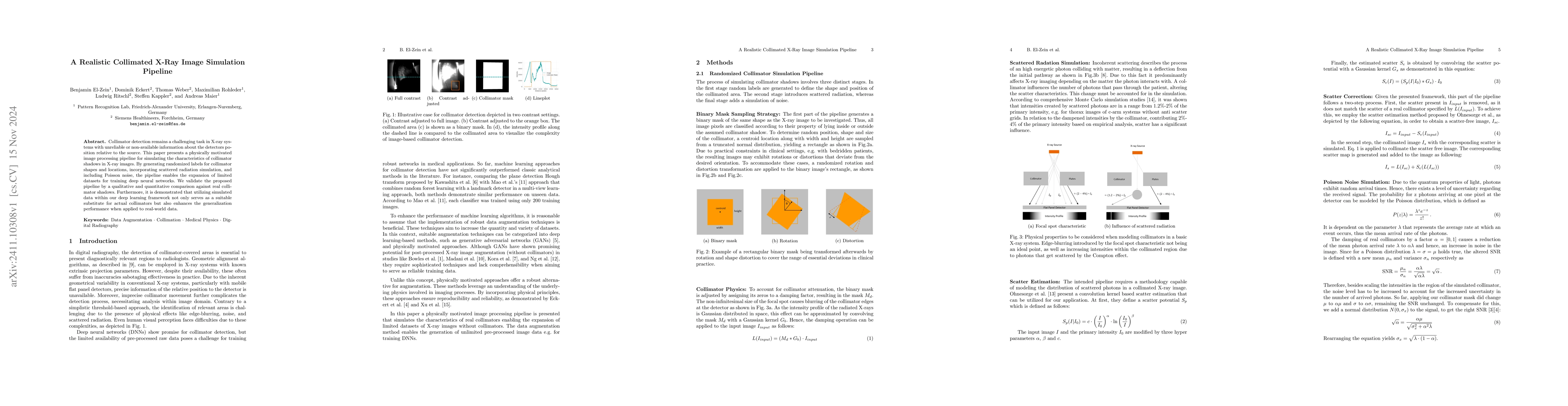 Thumbnail for A Realistic Collimated X-Ray Image Simulation Pipeline