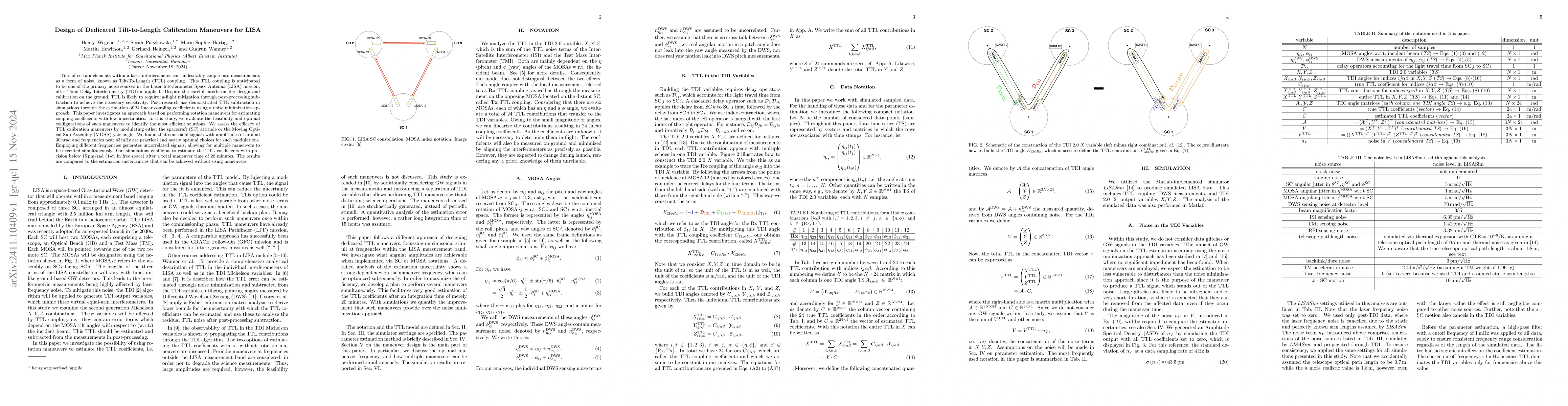 Thumbnail for Design of Dedicated Tilt-to-Length Calibration Maneuvers for LISA