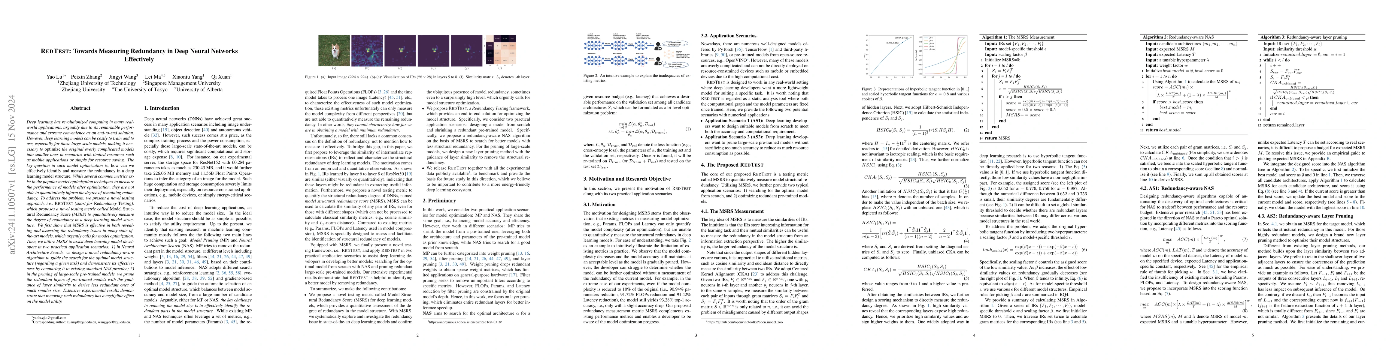 Thumbnail for RedTest: Towards Measuring Redundancy in Deep Neural Networks
  Effectively