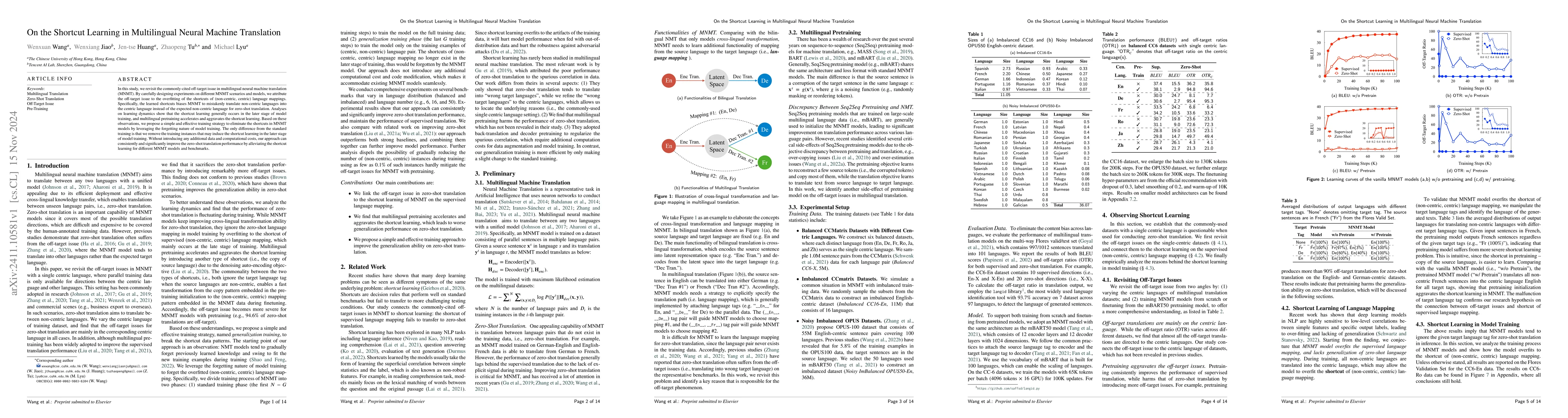 Thumbnail for On the Shortcut Learning in Multilingual Neural Machine Translation