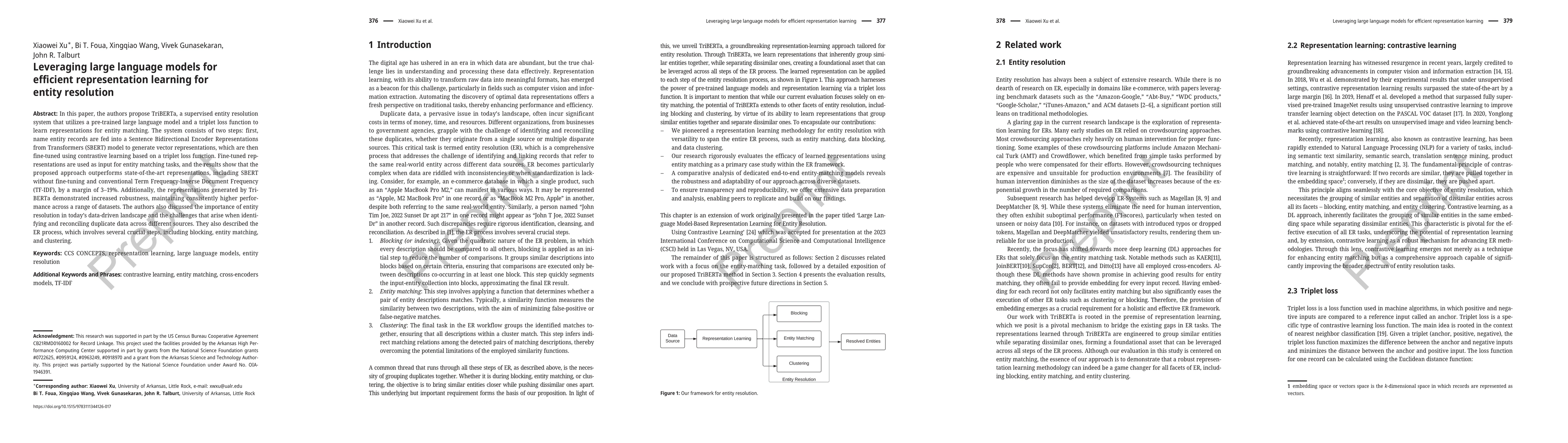 Thumbnail for Leveraging large language models for efficient representation learning
  for entity resolution