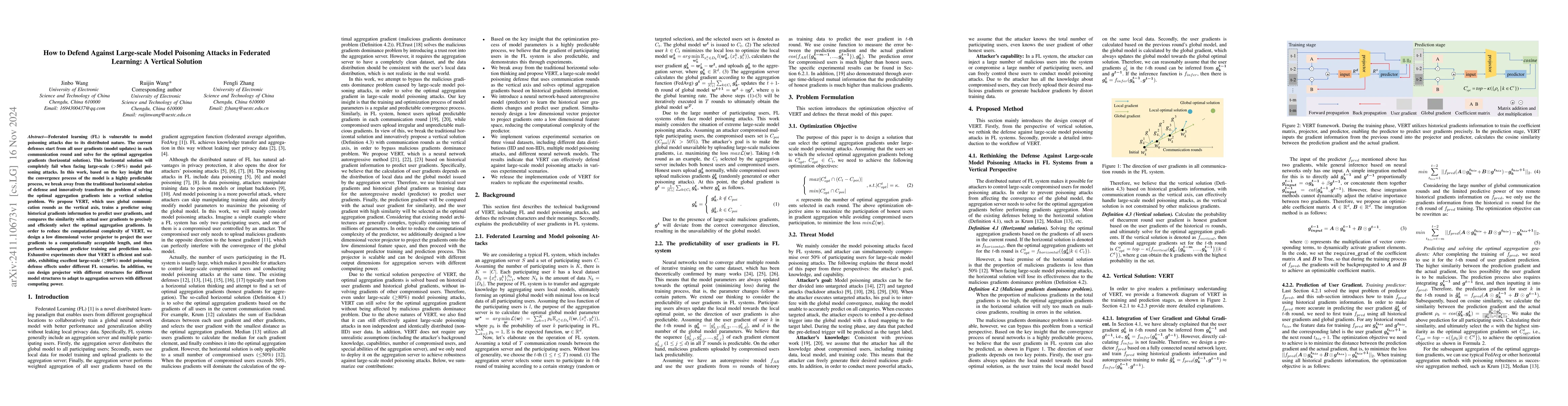 Thumbnail for How to Defend Against Large-scale Model Poisoning Attacks in Federated
  Learning: A Vertical Solution