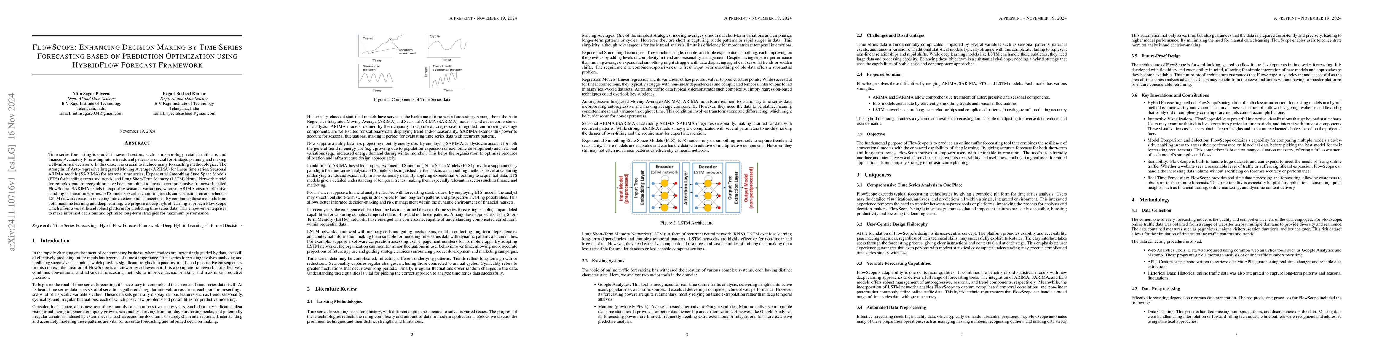 Thumbnail for FlowScope: Enhancing Decision Making by Time Series Forecasting based on
  Prediction Optimization using HybridFlow Forecast Framework