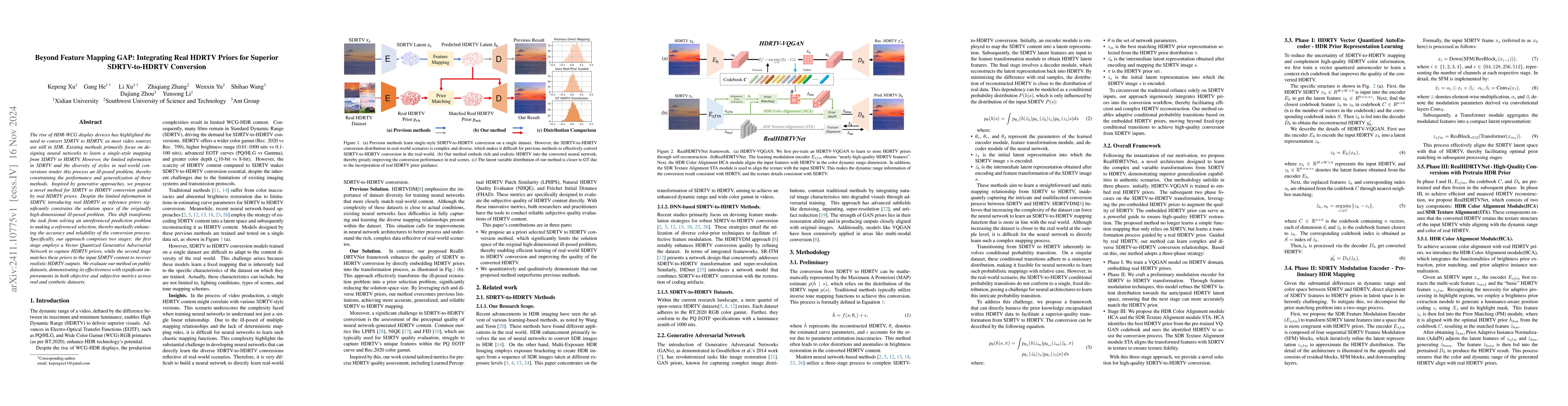 Thumbnail for Beyond Feature Mapping GAP: Integrating Real HDRTV Priors for Superior
  SDRTV-to-HDRTV Conversion