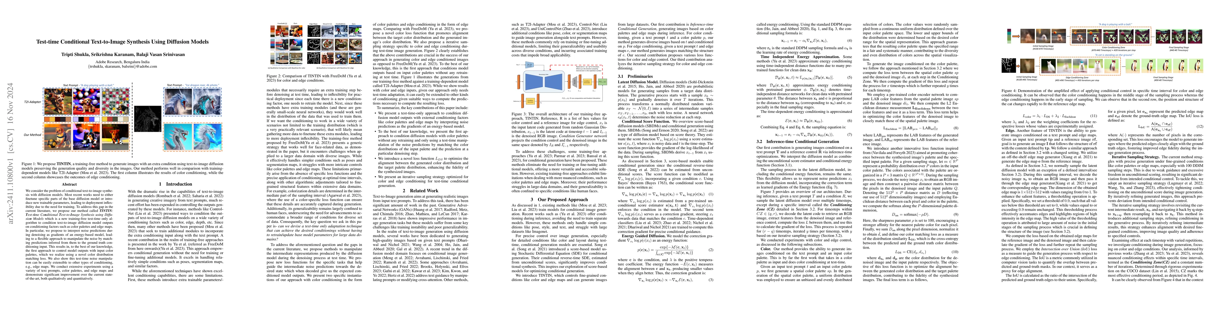 Thumbnail for Test-time Conditional Text-to-Image Synthesis Using Diffusion Models