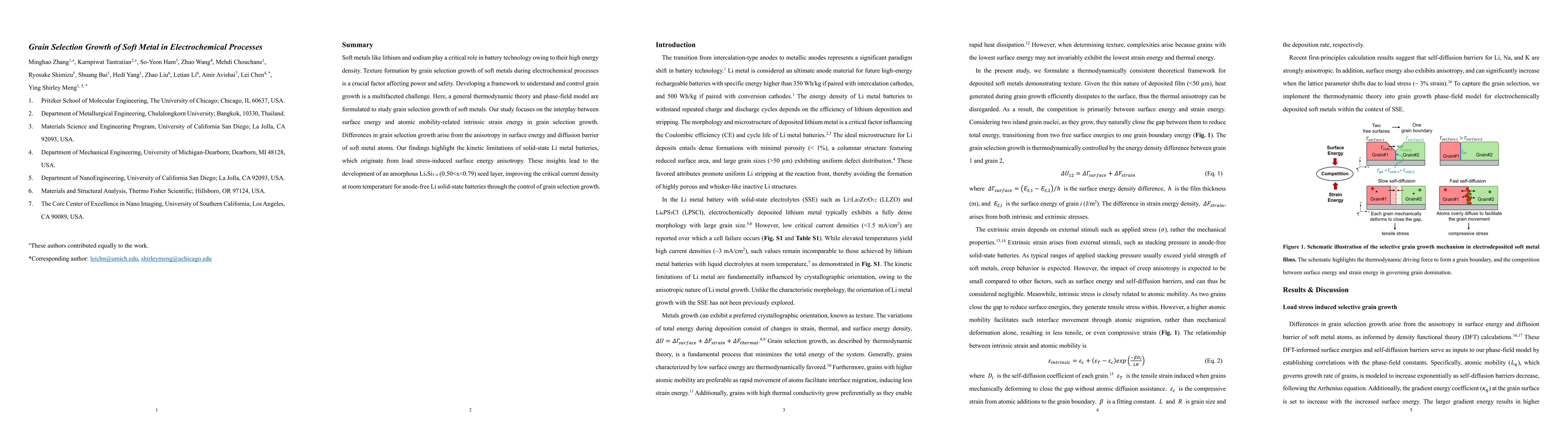 Thumbnail for Grain Selection Growth of Soft Metal in Electrochemical Processes