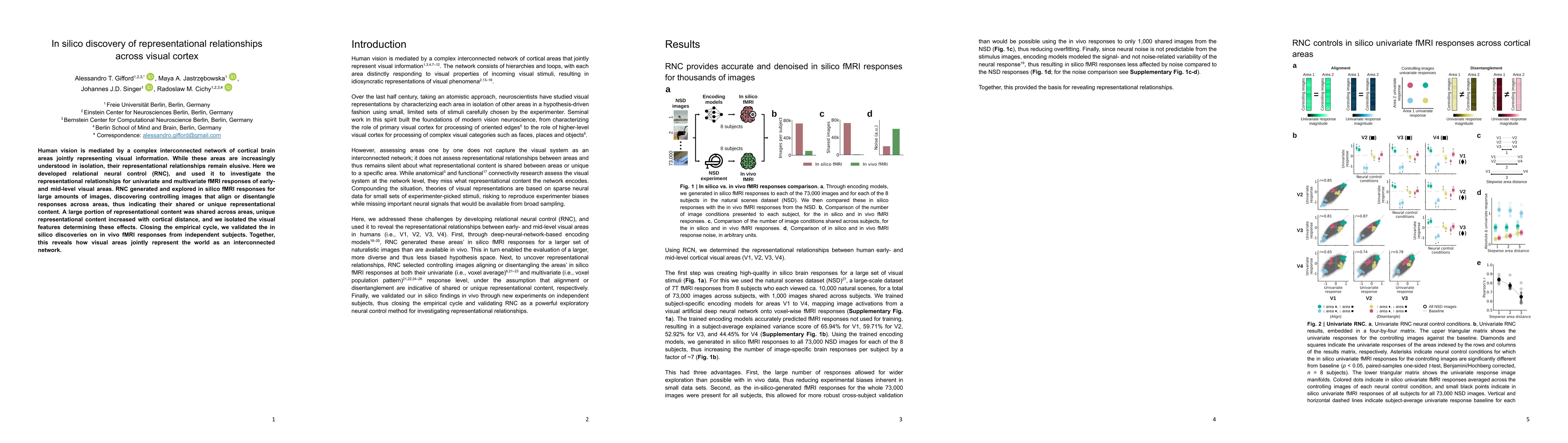 Thumbnail for In silico discovery of representational relationships across visual
  cortex