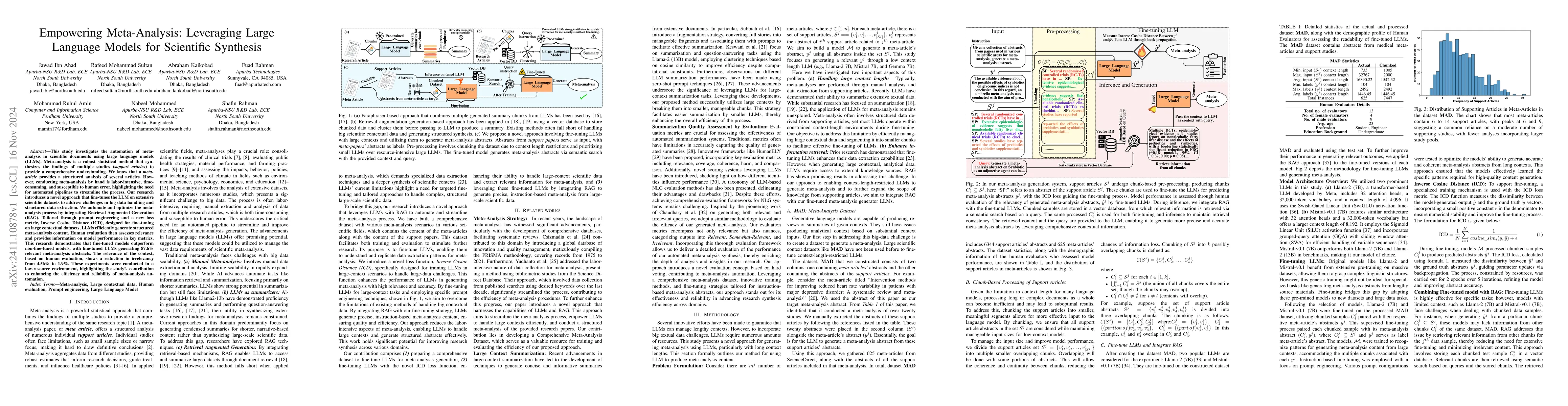 Thumbnail for Empowering Meta-Analysis: Leveraging Large Language Models for
  Scientific Synthesis