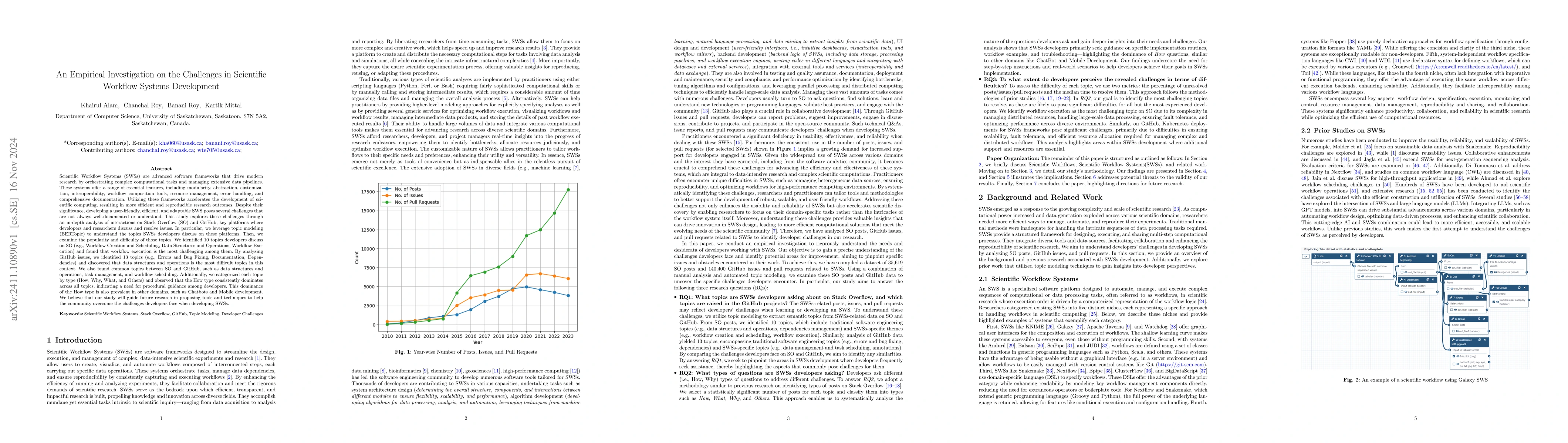 Thumbnail for An Empirical Investigation on the Challenges in Scientific Workflow
  Systems Development