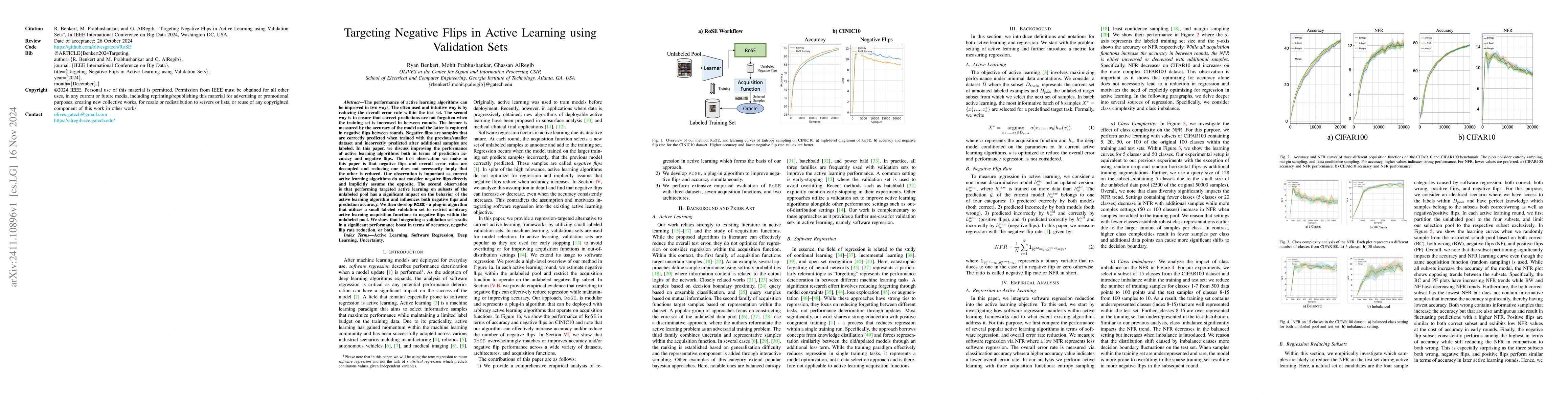Thumbnail for Targeting Negative Flips in Active Learning using Validation Sets