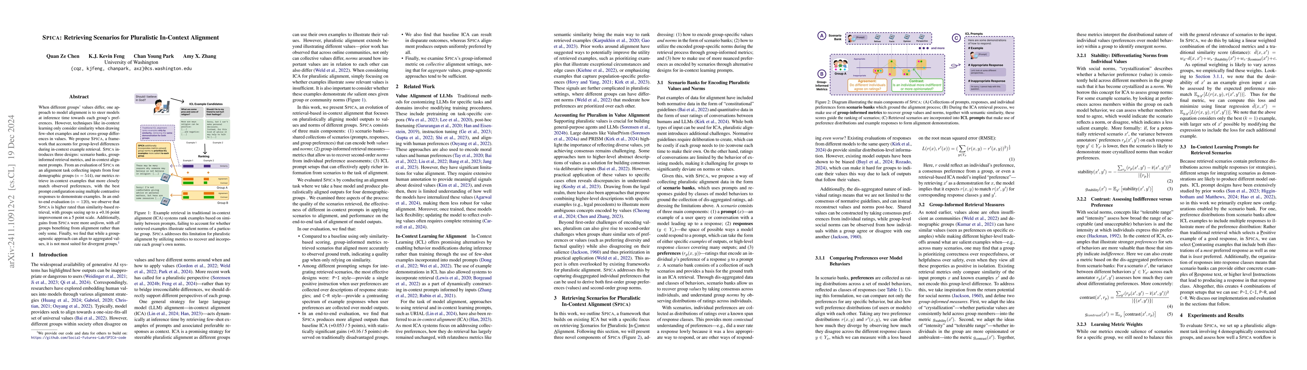 Thumbnail for SPICA: Retrieving Scenarios for Pluralistic In-Context Alignment