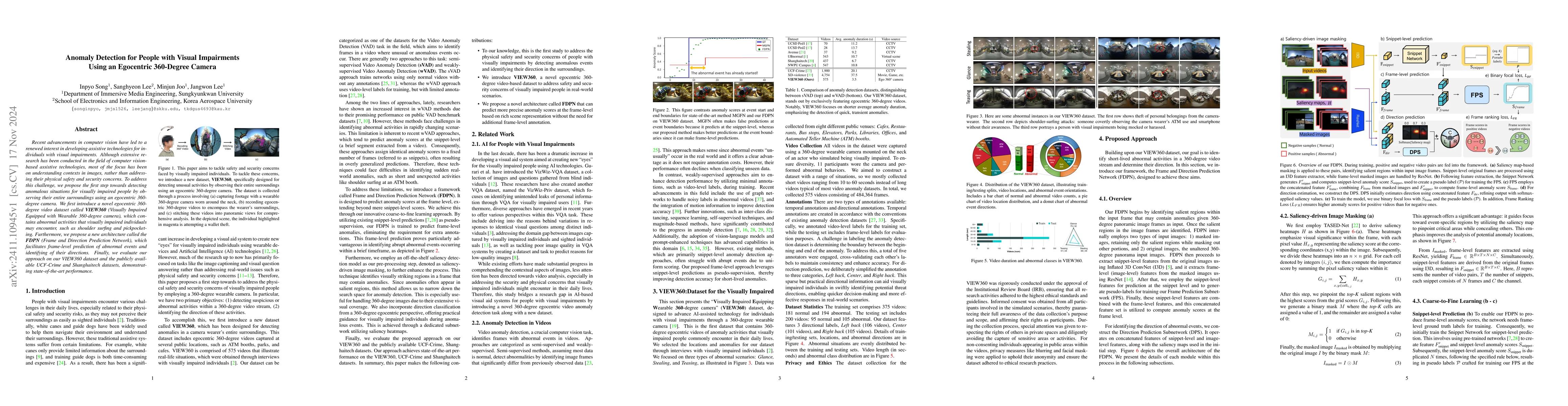 Thumbnail for Anomaly Detection for People with Visual Impairments Using an Egocentric
  360-Degree Camera