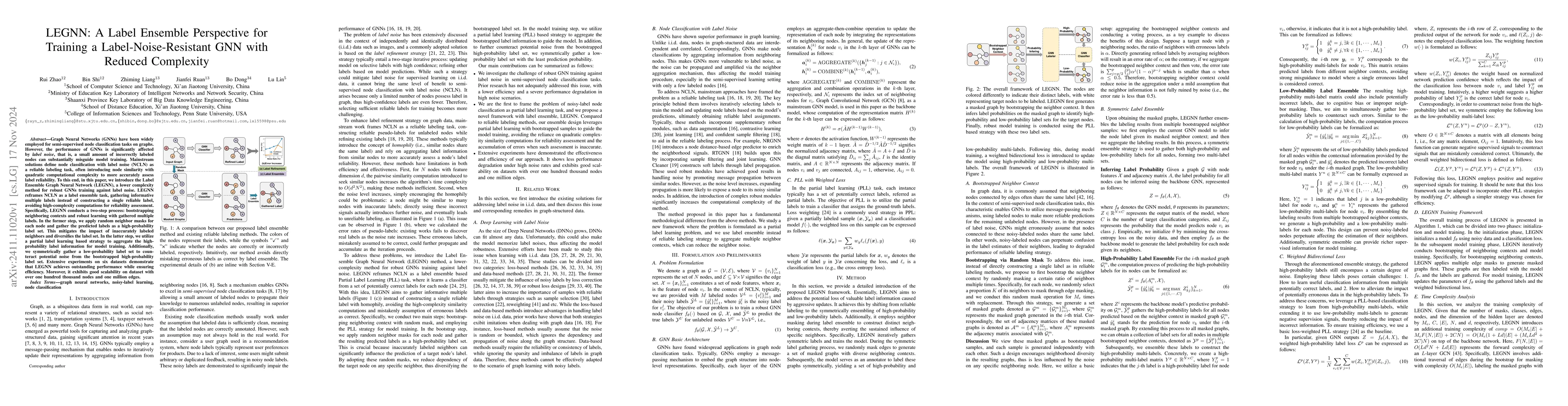 Thumbnail for Training a Label-Noise-Resistant GNN with Reduced Complexity