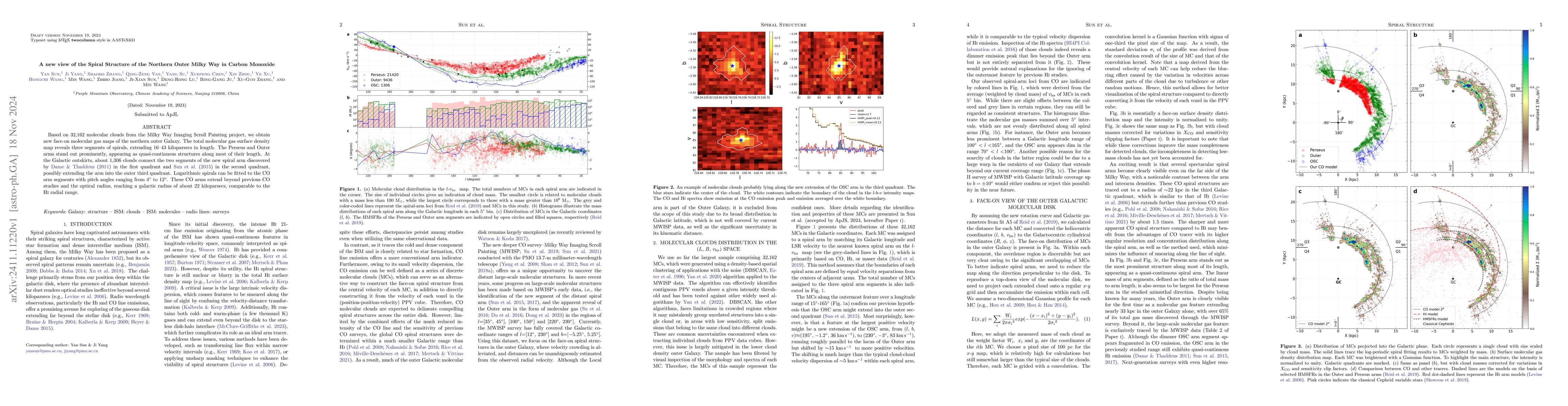 Thumbnail for A new view of the Spiral Structure of the Northern Outer Milky Way in
  Carbon Monoxide