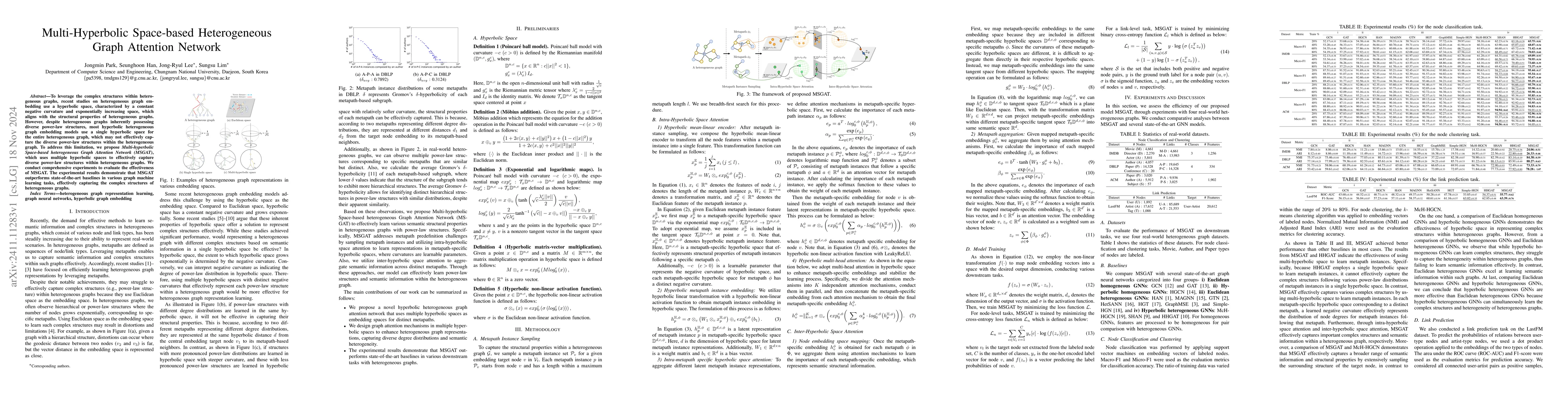 Thumbnail for Multi-Hyperbolic Space-based Heterogeneous Graph Attention Network